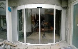 Portalp porta automatica vetro Milano