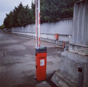 cancello scorrevole Telcoma Milano quartiere Ronchetto delle Rane
